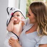 Хавлия за баня Babyono Бамбук 85х85 см Зебра 343/01