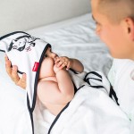 Хавлия за баня Babyono Бамбук 85х85 см Зебра 343/01