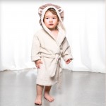 Детски халат Bebetto TINY ANIMALS Лъвче Бежов 1-5 г. H389