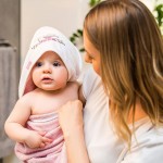 Хавлия за баня Babyono Бамбук 85х85 см Лебед 343/04