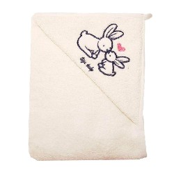 KR-008 Хавлия с качулка Little Bunnies TEGA Baby
