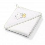 Хавлия за баня Babyono 100/100 см. Звезди Бял 142/07