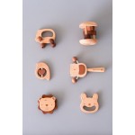 Бебешки комплект от дървени играчки – 6 броя