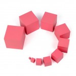 Розова кула на Монтесори (0.7-7cm) Розова кула на Монтесори (0.7-7cm)
