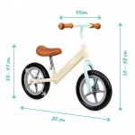 Колело за баланс Qkids Fleet - Капучино
