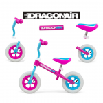 Колело за баланс Milly Mally Dragon Air - Розово/синьо