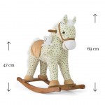 Конче люлка Pony - Кафяво с точки