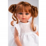 Кукла Asi Dolls Сабрина, с бяла рокля и розова чанта
