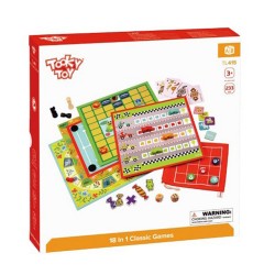 Комплект класически игри, 18 в 1 Tooky Toy