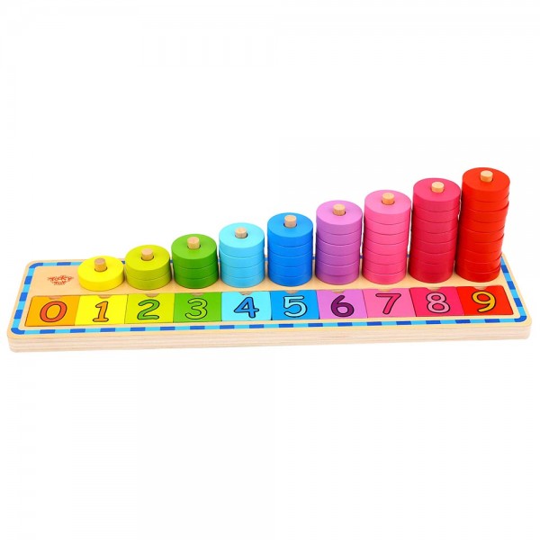 Дървена низанка, Научи се на броиш Tooky Toy