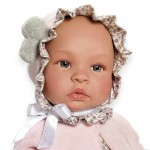 Кукла бебе Asi Dolls, Лея, с рокля на цветя Кукла бебе Asi Dolls, Лея, с рокля на цветя