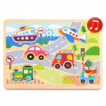 Музикален пъзел, Превозни средства Tooky Toy