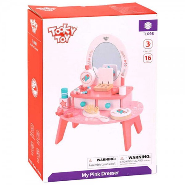Гримьорна за малки принцеси- Детска тоалетка TookyToy
