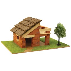 Къща с истински тухли, комплект за начинаещи 3 - Модел за сглобяване Domus Kits