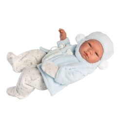 Кукла бебе Asi Dolls Пабло, със синьо яке и шапка