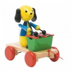 Играчка за дърпане "Куче с ксилофон" Woody Играчка за дърпане "Куче с ксилофон" Woody