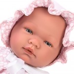 Кукла бебе Asi Dolls Мария с розово костюмче на точки