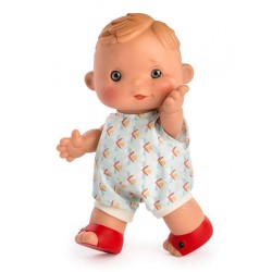 Кукла Asi Dolls Дани, с цветен гащеризон