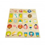 Последователности, пъзел в дървена кутия, Andreu toys