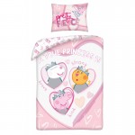 Бебешки спален комплект Peppa Pig Princess 100x135 см