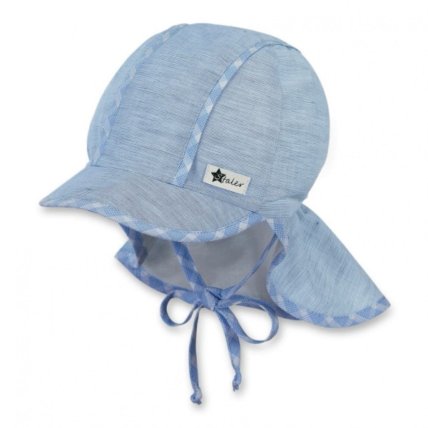 Бебешка лятна шапка Sterntaler, с UV 30+ защита за момчета