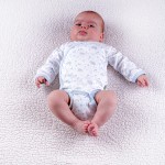 Комплект за изписване Bio Baby, 9 части, органичен памук