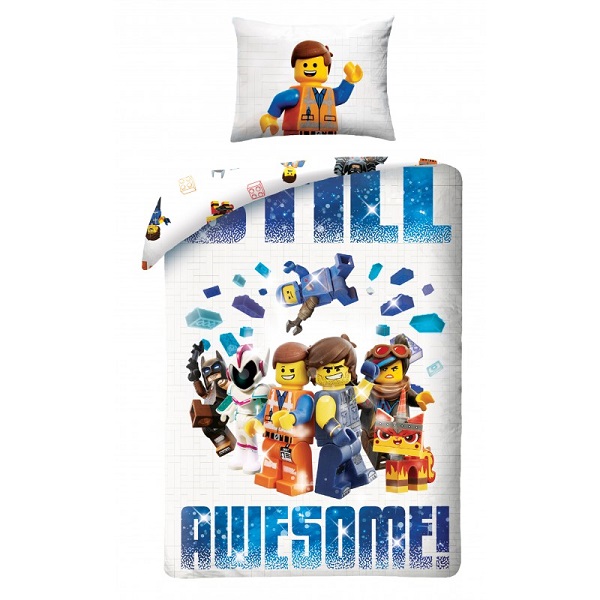 Детски спален комплект Lego The Movie 2, 2 части