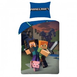 Детски спален комплект Minecraft, 2 части