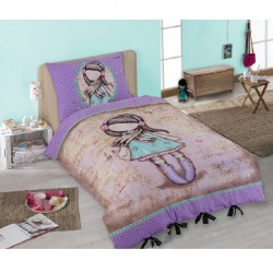 Детски спален комплект Santori Gorjuss Pink, 2 части